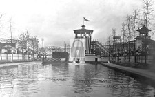 Amusement Park Water Chutes White City Chicago Illinois IL - Reprint picture