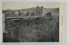 WV Clarksburg West Virginia GLEN ELK BRIDGE Early udb Postcard T6 picture