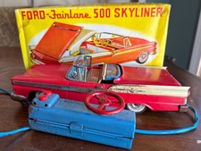 FORD FAIRLANE 500 SKYLINER REMOTE CONTROL CAR WITH ORIGINAL BOX JAPAN VINTAGE picture