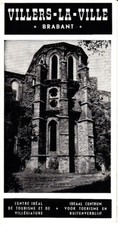Villers-La-Ville Brabant Ruins France Vintage Brochure picture