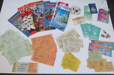 Vintage Disneyland Memorabilia Tickets Brochures 1980s Ephemera Lot of 76 items picture