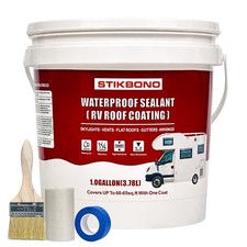 RV Roof Waterproof Sealant White 1 Gallon,RV Roof Coating,RV Roof Sealant Waterp picture
