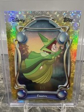 2025 Topps Disney Fauna 1/1 Gold “Foilfractor”- Tier 1 Sleeping Beauty True 1/1 picture