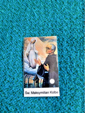FATHER MAXIMILIAN KOLBE RELIC EX INDUMENTIS 2ST CLASS VATICAN GIFT RARE picture