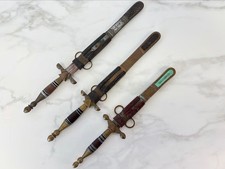 Tuareg ANTIQUE Dagger Ethnic Tribal Knifes North African Sahara/Sahel Regions picture