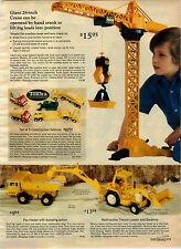 1976 ADVERT Tonka Truck Toy Pay Hauler Tractor Loader Matchbox MAC Secret Mont picture