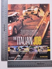 The Italian Job Authentic Print Advertisement / Game Poster Art picture