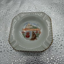 Vintage Gibraltar Ceramic Ash Tray Souvenir 3” picture