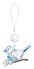 Ganz Crystal Expression Winter Blue Bird  Suncatcher picture