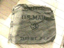Lot of 13 Vintage 1940's Heavy Duty Cotton Duck Canvas Bags picture