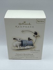 Hallmark “Nature's Sketchbook” Christmas Ornament 5th and Final in the Series picture