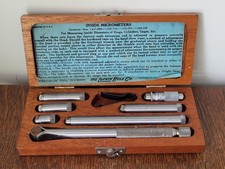 Vintage Lufkin Rule No. 680A Inside Micrometer Set 1 1/2