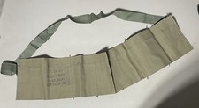 1970s USGI Bandolier .556 M193 Vintage US Military Ammo Pouch Vietnam War Era picture