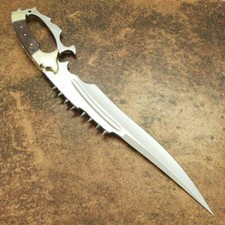 WILD CUSTOM HANDMADE 22 INCHES LONG IN HIGH POLISHED STEEL HUNTING PERFECT BOWIE picture