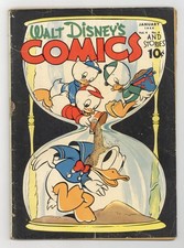 Walt Disney's Comics and Stories #40 GD+ 2.5 1944 picture