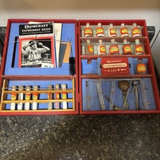 Vintage Porter Chemical Co ChemCraft Chemistry no 5 senior Outfit Wood Box picture