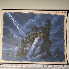 SCOOBY-DOO animation cel replica background Vintage Cartoons Tv Show Art R picture