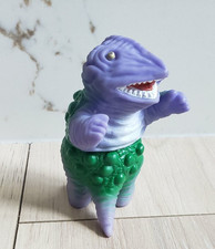 Bootleg Pachi Super Dino Monster Figure Purple Vintage Kaiju Rare 80s Toy picture