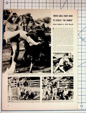 1939 The Women Movie Article Paulette Goddard Rosalind Russell Film Fight Photos picture