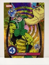 2026 Topps Finest Fantastic Four SANDMAN Negative Zone Gold /50 #NZ-076 Common picture
