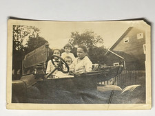 Antique c.1915–1917 Photo Children in Ford Model T Touring Car – Coal Run, PA picture