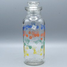 Vintage Glenshaw Glass Apothecary Bottle WITH TOP 1960 Detroit ABCB Convention picture