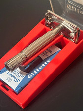 1958 D-1 Gillette TV special with blue blades. picture