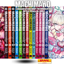 MachiMaho Manga NEW Volume 1-13 Full Set English Version Comic Books by Souryu picture