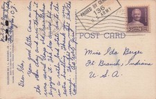 Fort Clayton Panama Canal Zone US Army Military Base Soldier Mail Postcard 21A picture