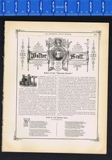 Sir Walter Scott & Other Distinguished Poets -1887 Biographical Sketches picture