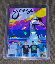 Goose Jam Band Handmade Refractor Holographic Concert Refractor Card phish picture