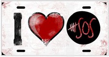 L@@K 5 Seconds Of Summer 5SOS License Plate Vanity Auto Tag Room Sign picture
