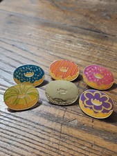 Odyssey of the Mind OOTM Oro Valley Arizona Painted Sky 6 Donut Pin Set Lot 2016 picture
