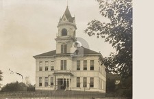 Astoria Oregon OR 1910 Public School RPPC Photo Postcard COPY picture