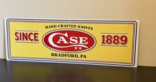 Retro Style Case Handcrafted Knives Cutlery Wall Decor Garage Sign picture
