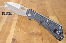 2003 BUCK KNIFE 882 889 STRIDER BOS ATS-34 STEEL BLADE SB.4 BLACK PLASTIC HANDLE picture