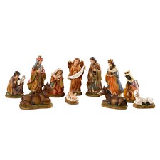 Nativity Set, 11-Piece Nativity Set, 4-1/2