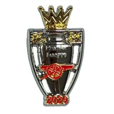 New Arsenal 2026 English League Champions Pin Badge, Arsenal Champions Badge picture