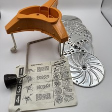Vintage Moulinex Mouli-Julienne Slicer Shredder Grater Model 445 Complete picture