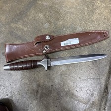 Vintage VALOR Miami USA No. 373 Fixed Blade Knife Boot Dagger Made In Japan 7” picture