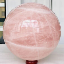 5120g Natural Pink Rose Quartz Sphere Crystal Ball Reiki Healing picture