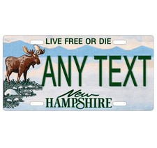 Novelty, Personalized State License Plates-New Hampshire 1 . 3 Sizes Available picture