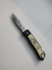 Smith & Wesson Scrimshaw Knife Ultra Rare Knights Spray Nine Edition picture