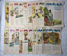 Lot 19 Vintage Primary Days Sunday School Papers 1970s Gospel Light picture