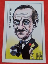 David Niven Italian Trading Card 1971 Once Upon a Time Hollywood Franco Bruna picture