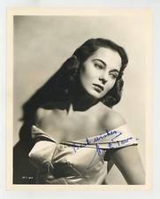 Marta Toren 1948 Signed Portrait 8x10 Swedish Actress Humphry Bogart Photo picture