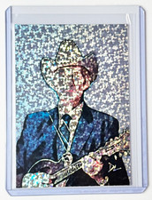 Bill Monroe Limited Artist Signed “Father Of Bluegrass” Refractor Card 1/1 picture
