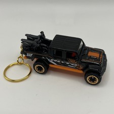 Nitto Jeep Gladiator Black Keychain 1:64 Diecast Hot Wheels picture