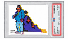 psa 10 | 1991 premier rap pack n.w.a. #145 | kelly-colston hip hop art | psa 10 picture