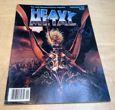 Heavy Metal Magazine 54 Iconic 1st Taarna Movie Poster Cover Sept 1981 NEWSSTAND picture